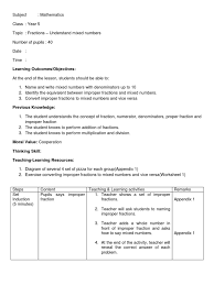 These worksheets are pdf files. Fraction Y5 Understand Mixed Numbers Fraction Mathematics Education Theory