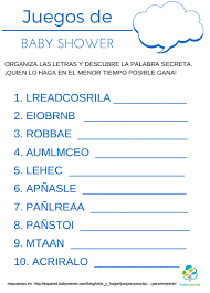 30 hojas con divertidos juegos para baby shower vienen en tonos rosas y azules para imprimir. Juegos Para Baby Shower Plantillas Para Imprimir Babycenter