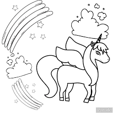 Keep your kids busy doing something fun and creative by printing out free coloring pages. 25 Free Printable Unicorn Coloring Pages