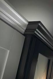 It was so easy to paint and install.. Crown Moulding Schrock Cabinetry