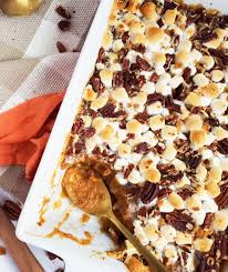 Bake in 350° oven for 20 to 30 minutes. Easy Sweet Potato Carrot Casserole Beautiful Eats Things