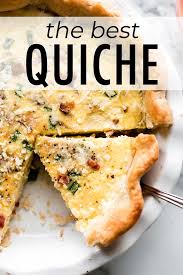 Learn How To Make The Perfect Quiche Recipe With Homemade Pie Crust Eggs Heavy Cream And Your Favorite Add Ins Quiche Recipes Recipes Perfect Quiche Recipe