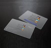 Transparent Visit Card Clear Plastic Spot UV Card-Card ...