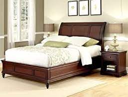 Lafayette Cherry King Sleigh Bed Amp Night Stand By Home Styles Bedroom Furniture Sets King Bedroom Sets Bedroom Sets Queen