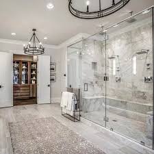 Maybe you would like to learn more about one of these? Cecelia On Instagram Yes I Want A Shower As Big As A Car Wash Tag A Friend Who Would Lo Modern White Bathroom Modern Master Bathroom Dream Bathrooms