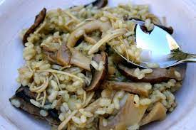 Mushroom Risotto Recipe Arie S Kitchen Recipe Mushroom Risotto Recipes Stuffed Mushrooms Mushroom Risotto