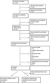 flow chart study population when including men aged 18 28