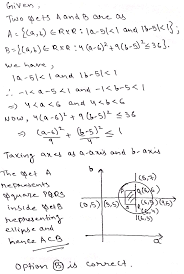 If A 1 2 3 4 5 B 2 4 6 8 And C 3 4 5 6 Then Verify A B C A B A C