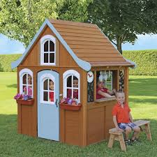 Double Click On Any Image For Details Childrens Wooden Playhouse A Unique Play House In A Cute Country Styl Play Houses Playhouses For Sale Backyard For Kids