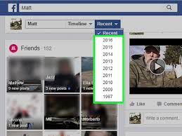 This is prime real estate, so be sure to have tabs here that serve your current facebook marketing goals. How To Jump To A Year On Facebook 8 Steps With Pictures