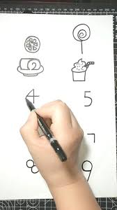 Art Discover How To Draw Pictures Using Numbers 1 To 10 Word Art Drawings Art Drawings For Kids Kids Art Galleries