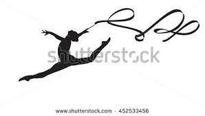 Stock Photos Royalty Free Images And Vectors Dibujos De Gimnasia Artistica Silueta De Bailarina Siluetas