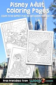 There is a variety of reason why coloring pages are produced. Disney Adult Coloring Pages Woo Jr Kids Activities