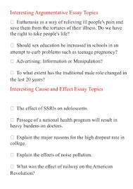 Any Topic For Argumentative Essay Topics Philippines High School Good In Hindi Writing Clamplightsa