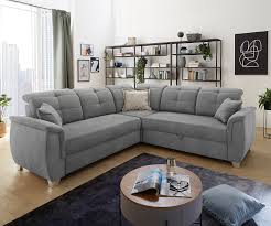 Bettkastenottomane linksdas modern gestaltete schlafsofa mariza gefällt schwarz. Eckcouch Valos Hellgrau 260x260 Cm Ottomane Variabel Mit Schlaffunktion U Bettkasten Moderne Einrichtungsideen Gunstig Bei Mobel Modern