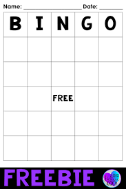 Free Bingo Games To Play Blank Bingo Board Freebie Blank Bingo Board Bingo Board Bingo Cards Printable