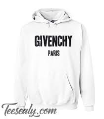 Givenchy Paris White Hoodie