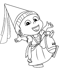 Agnes is the youngest of the three orphan sisters, who are adopted by gru. Agnes On Unicorn Coloring Page Topcoloringpages Net