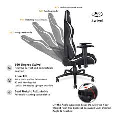 andaseat ergonomic office desk gaming racing chairhigh back swivel rocker tilt esports pc gaming chairbackrest reclining office chair gaming chair racing chair