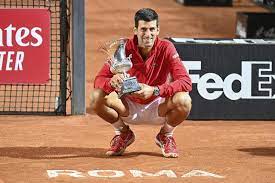 The italian open is a clay court tournament. Djokovic Wins Fifth Italian Open To Make Masters History Sports China Daily