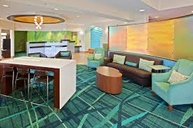 Springhill Suites Chicago Schaumburg Woodfield Mall Lobby Holiday Hotels Happy