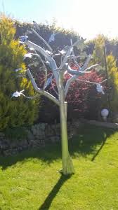 Schließlich soll ein garten doch mehr sein als nur eine ansammlung von blumen und pflanzen: Baum Aus Zink Und Messing Kunst Aus Blech Obgekte Und Figuren Fur Haus Und Garten