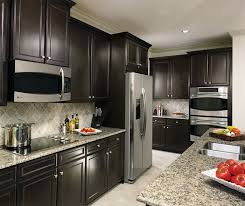 sarsaparilla cabinets in casual kitchen