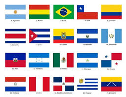 La primer respuesta es, no existe sólo una nación con estos colores. Banderas De Paises De America Con Nombres E Informacion Saberimagenes Com