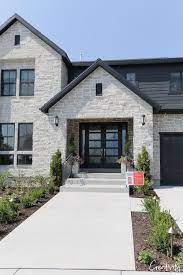 Not sure of peak size. Beautiful Exterior Home Design Trends Brick Exterior House Modern Farmhouse Exterior House Paint Exterior