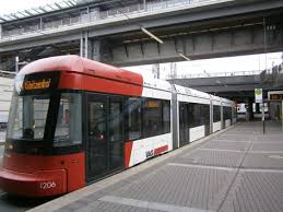 Nuremberg Stadler Vario Tram At Steinbuehl Light Rail Train Nuremberg