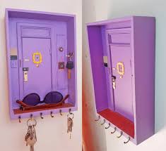 You Can Now Get A Scale Replica Of The Door From Friends To Hold Your Keys And Sunglasses Rustic Home Interiors Friends Door Frame Diy Home Decor