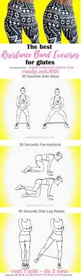 Pull the resistance band around your legs just above your knees or ankles. Best Resistance Band Exercises For Glutes 10 Minute Hip Dip Workout