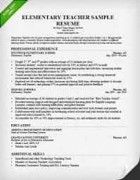 Therefore, drafting a resume for teachers isn't the proverbial cakewalk by any standards. Teacher Resume Samples Writing Guide Resume Genius