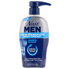 Depilatories work by removing hair just at the skin surface. Nair For Men Hair Remover Body Cream 13 Oz 368 G Iherb