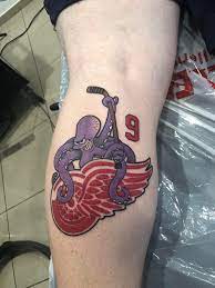 See more ideas about wing tattoo, red wings, tattoos. Finaly Got My Red Wings Tattoo And My First Tattoo Today Greetings From Mannheim Germany Detroitredwings