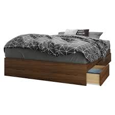 Contemporary platform bed frame for a twin mattress | matches manhattan and regency bedroom furniture collections. Alibi 3 Drawer Storage Bed Nexera Target