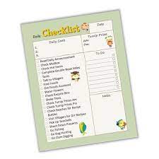 Animal Crossing Inspired Daily Checklist Printable Daily Checklist Daily Checklist Printable Animal Crossing