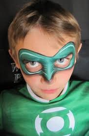 Green Lantern Mit Bildern Kinderschminken Schminken Kinder Schminken