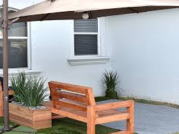 The first thing you need to do to repair patio chairs is to lay your chair on the ground to find the bolt holding the seat in place. Diy Modern Outdoor Sofa