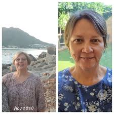 Transformation post How I love having photos taken of myself, NOT🤣 These  pics are just over a year apart. The month before I started my 1