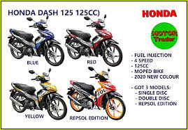 Honda dash 125 sở hữu tông màu sáng ánh kim nổi bật kèm theo tông màu bạc. Motor Trader 270620 Honda Dash 125 Monthly 172 Facebook