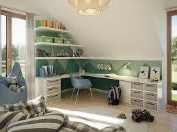 Modernes Kinderzimmer Mit Schreibtisch Unter Dachschrage Ideen Inneneinrichtung Modern Fertighaus Living Haus Sunshine 154 Kinder Zimmer Jugendzimmer Zimmer