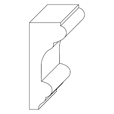Colonial trim moulding is a small moulding with big impact. Chair Rail The Woodsource