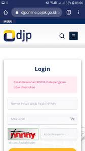 Sehingga anda sudah bisa menggunakan kayanan pelaporan spt tahunan pajak secara elektronik atau online. Pajakkitauntukkita On Twitter Pagi Kak Untuk Kode Error So002 Terjadi Karena Kakak Belum Melakukan Registrasi Djp Online Sebelum Kakak Dapat Menggunakanan Layanan Djp Online Harus Membuat Akun Terlebih Dahulu 1 2 Https T Co O3zwd6mn4e