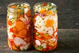 Italian giardiniera is also called sotto aceti, which means under vinegar, a common term for pickled foods. Giardiniera Relishing It