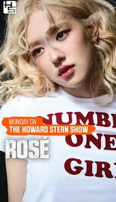 🚨🔥 ROSÉ is taking over The Howard Stern Show this Monday, Sept 22! Get  ready for a legendary performance—you don't wanna miss this! 🌹🎤✨