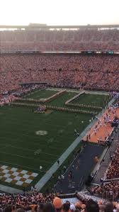 Neyland Stadium Section Ii Row 16 Seat 9 Tennessee