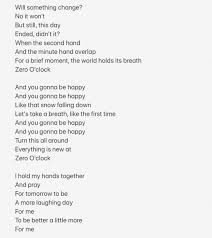 Fifth and macdougal, crossing the street, last rose of summer i happened to meet she greeted my face with the back of her hand. Rin On Twitter Bts 00 00 Zero O Clock Lyrics English Translation Bts Twt Btscomeback2020