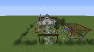My younger sister asked me to build a nice house together. She wanted to  share it and know, if you like it?: Minecraft