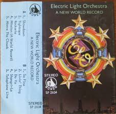 Electric Light Orchestra A New World Record Cassette Uk 0 Discogs World Records Electric Lighter New World